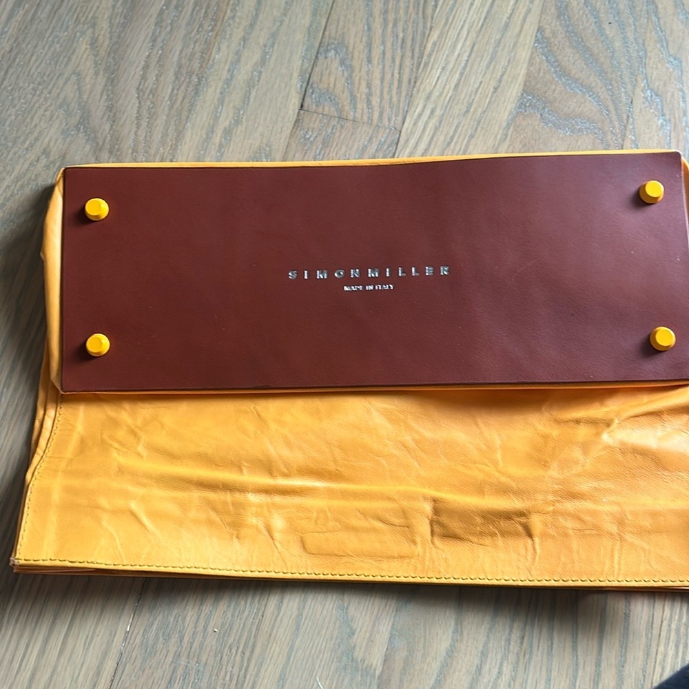 Simon Miller Lamb Leather Sack clutch - Picture 7 of 11